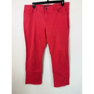 Lauren Jeans Co Ralph Lauren Women's 18 Coral Straight Leg Jeans